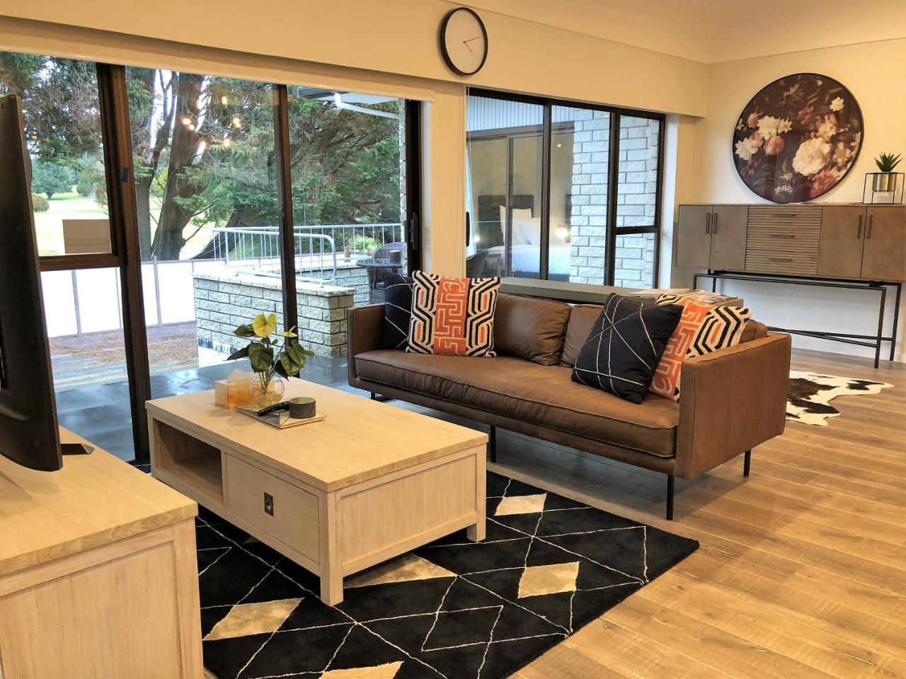 Luxury K-Lodge With Golf Course View-Rotorua Exterior foto